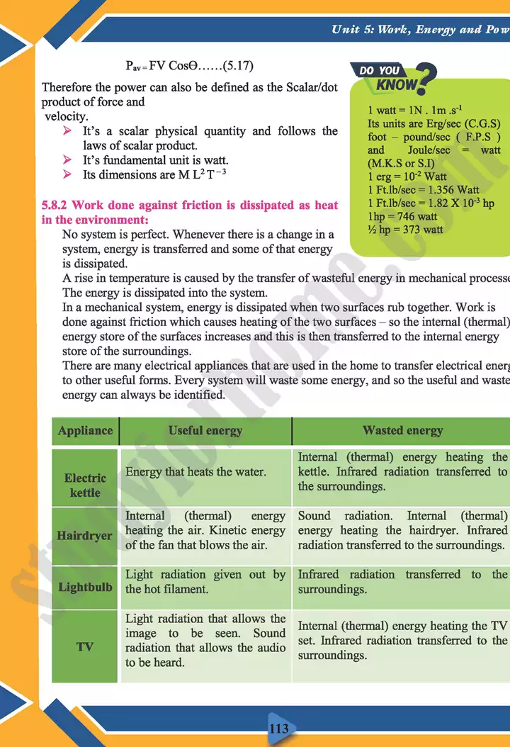 chapter 5 work energy and power physics 11th text book 16