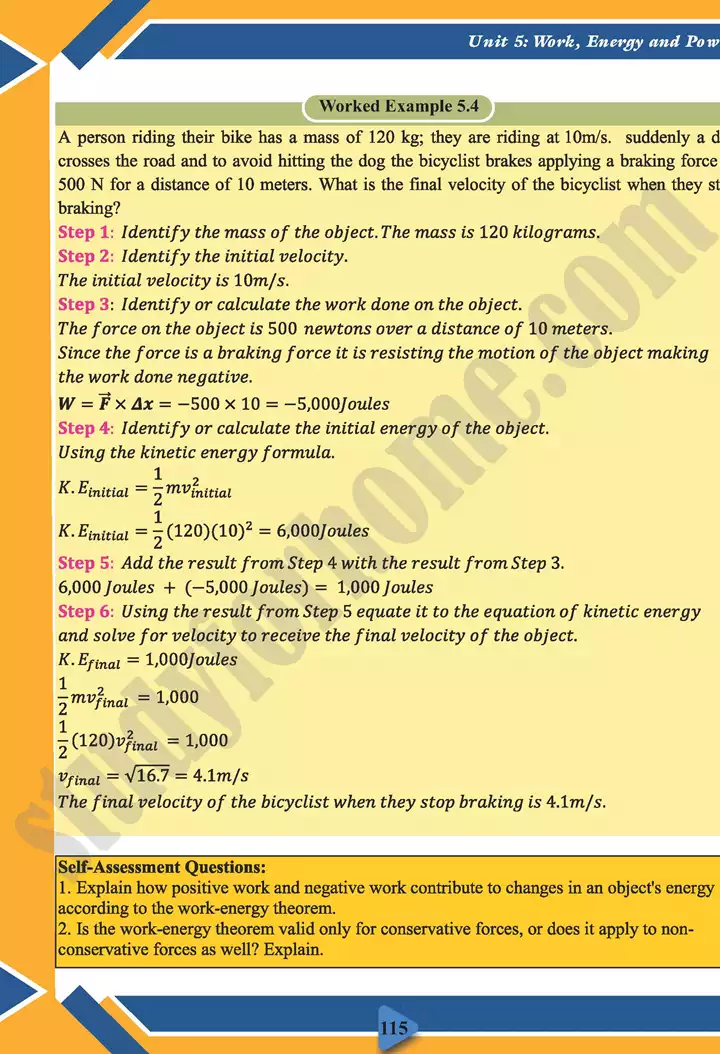 chapter 5 work energy and power physics 11th text book 18