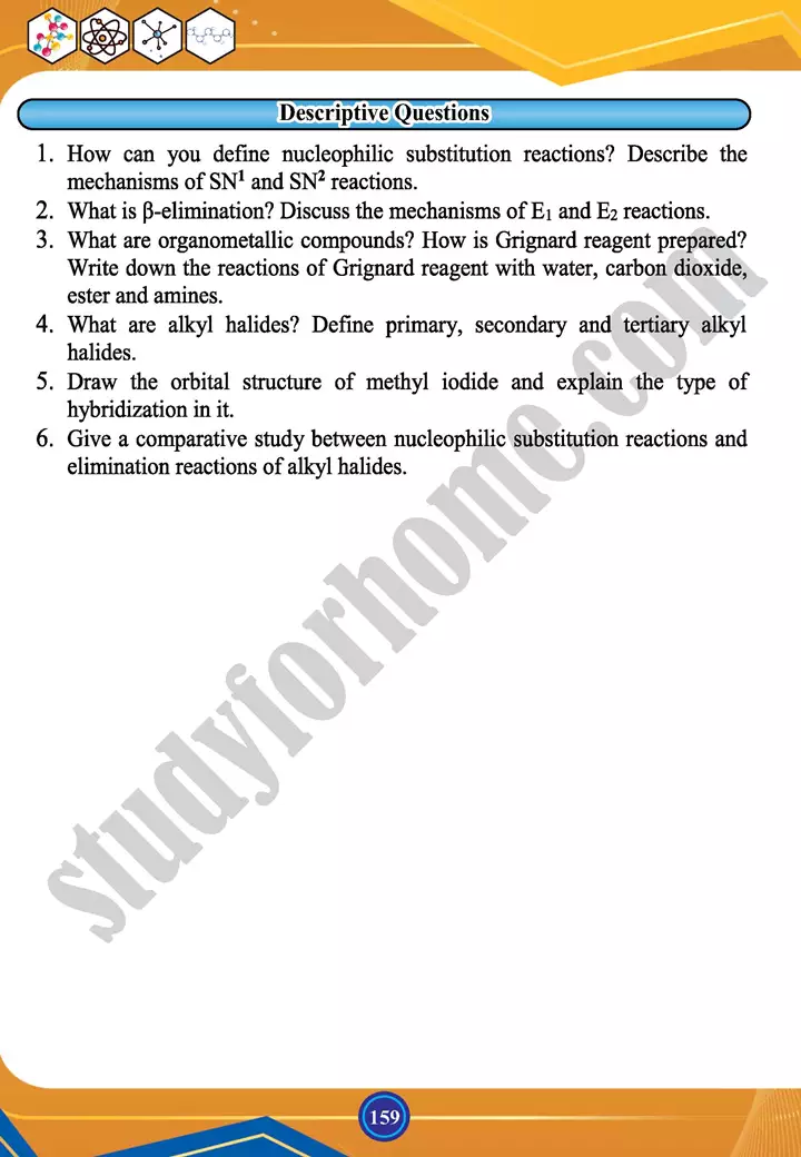 chapter 6 alkyl halides and amines chemistry 12th text book 23