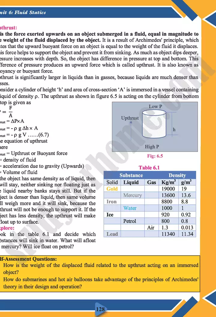 chapter 6 fluid statics physics 11th text book 07