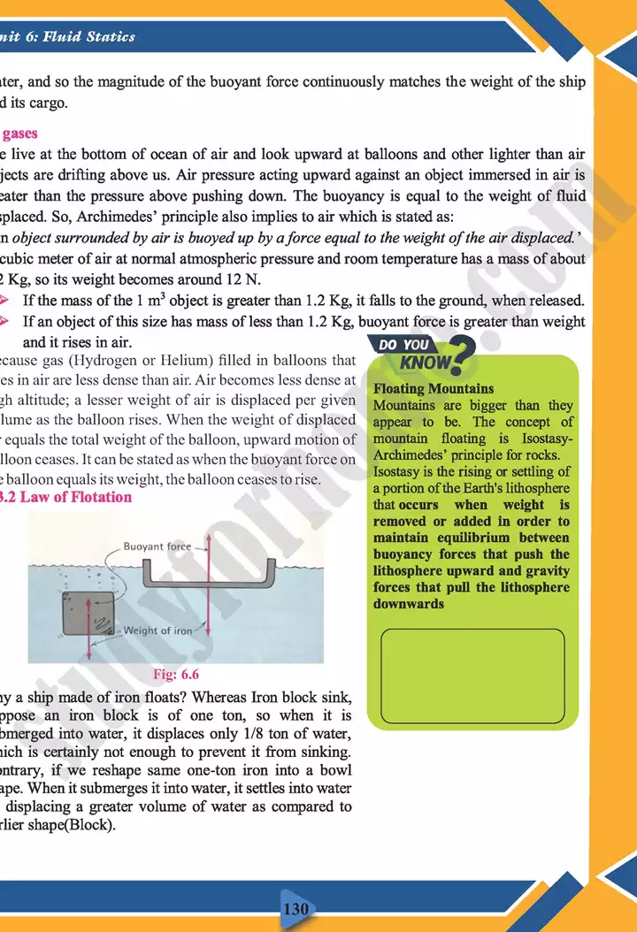 chapter 6 fluid statics physics 11th text book 09