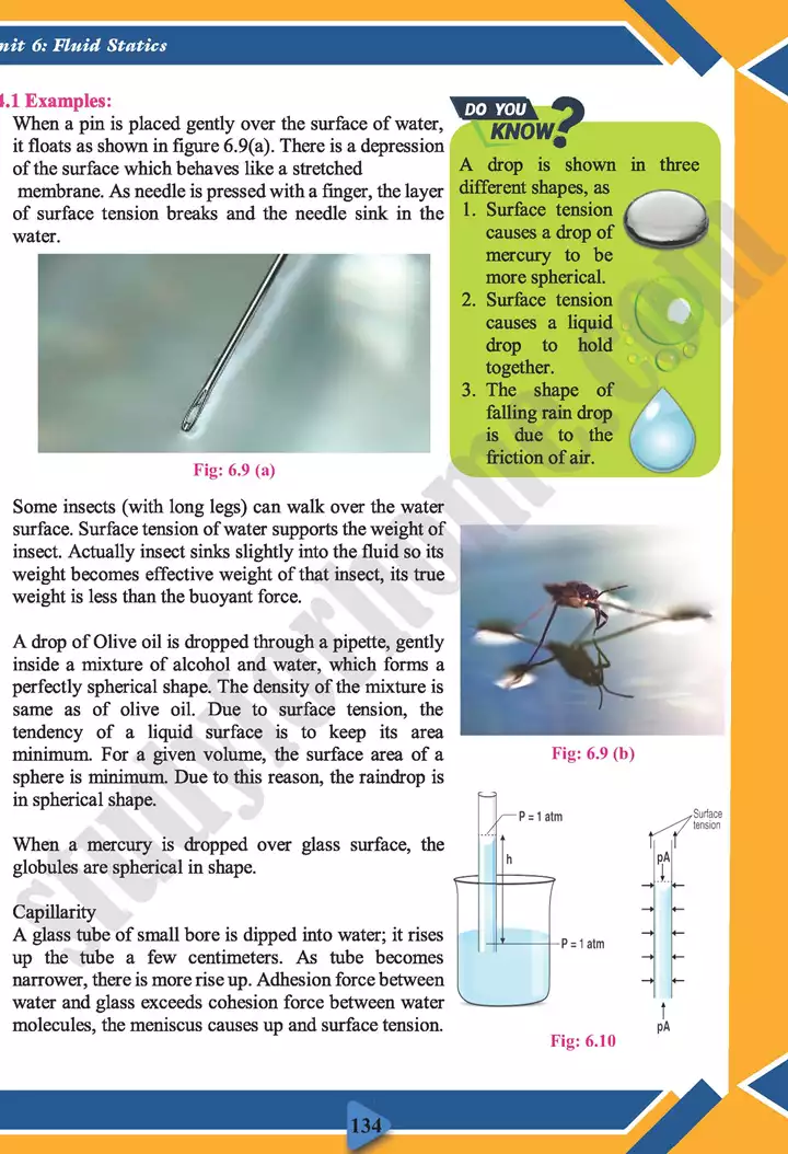 chapter 6 fluid statics physics 11th text book 13