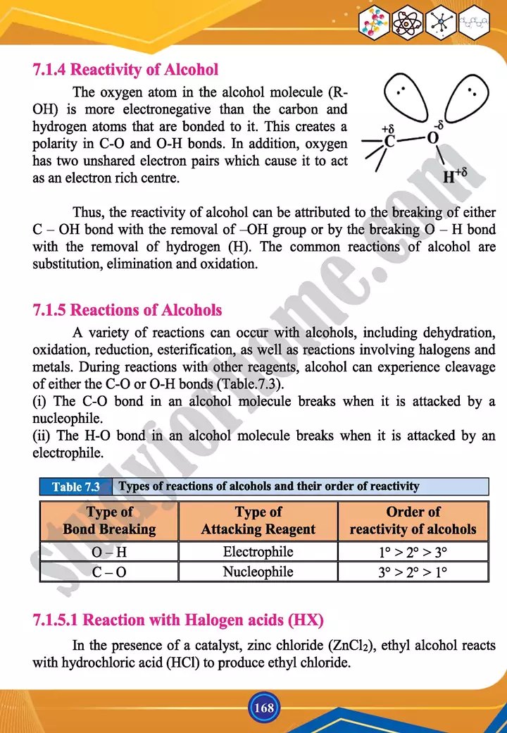 chapter 7 alcohols phenols and ethers chemistry 12th text book 09