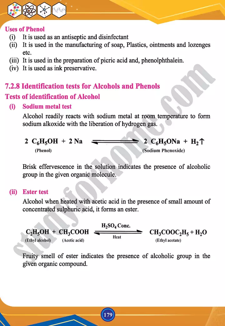 chapter 7 alcohols phenols and ethers chemistry 12th text book 20