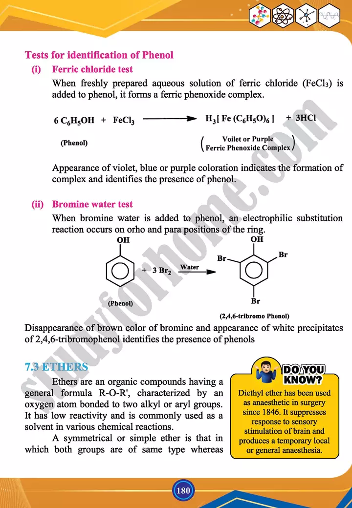 chapter 7 alcohols phenols and ethers chemistry 12th text book 21