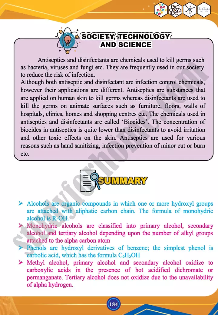 chapter 7 alcohols phenols and ethers chemistry 12th text book 25