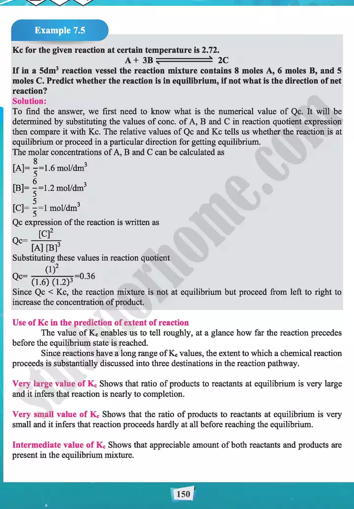 chapter 7 chemical equilibrium chemistry 11th text book 11