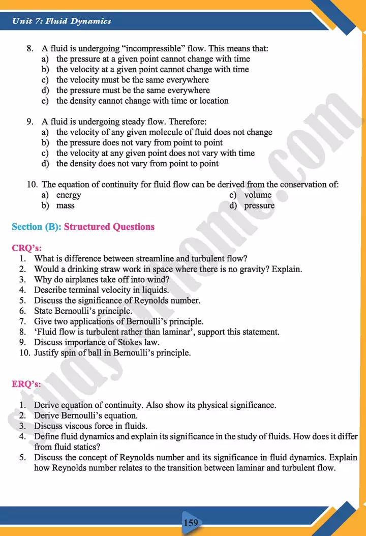 chapter 7 fluid dynamics physics 11th text book 19