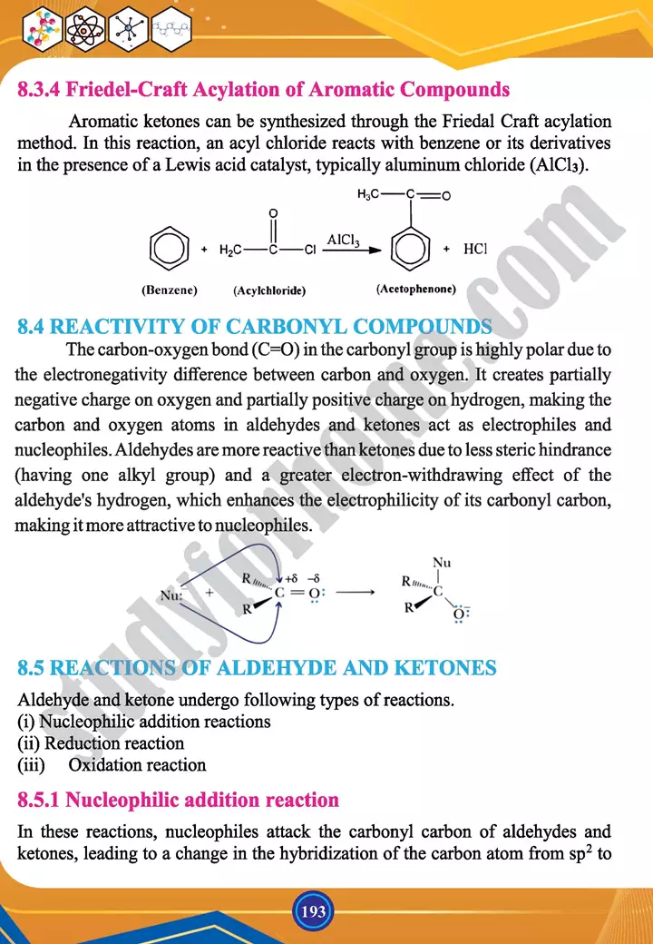 chapter 8 carbonyl compounds i aldehydes and keytones chemistry 12th text book 06