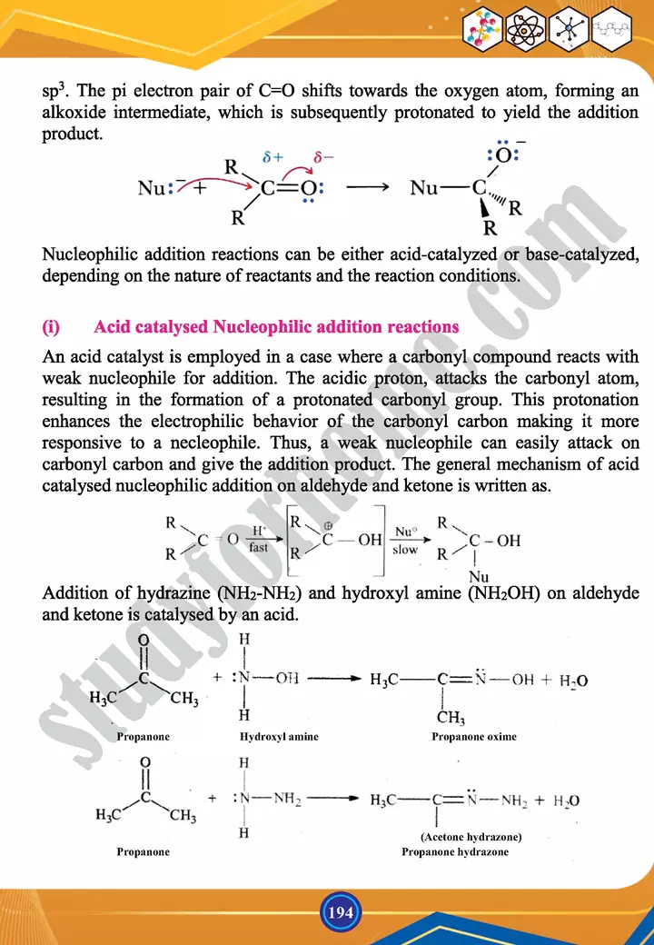 chapter 8 carbonyl compounds i aldehydes and keytones chemistry 12th text book 07