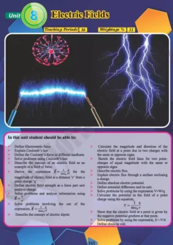 Electric Fields - Chapter 8 - Physics 11th Text Book