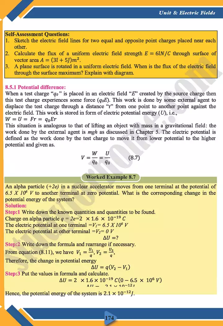 chapter 8 electric fields physics 11th text book 14