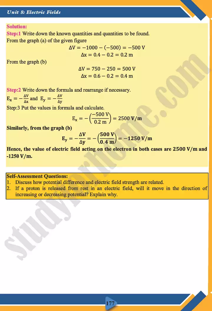 chapter 8 electric fields physics 11th text book 17