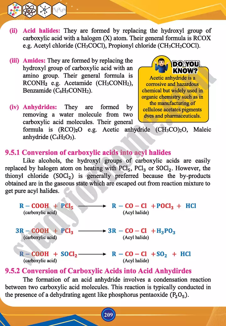 chapter 9 carbonyl compounds ii carboxylic acid and functional derivatives chemistry 12th text book 06