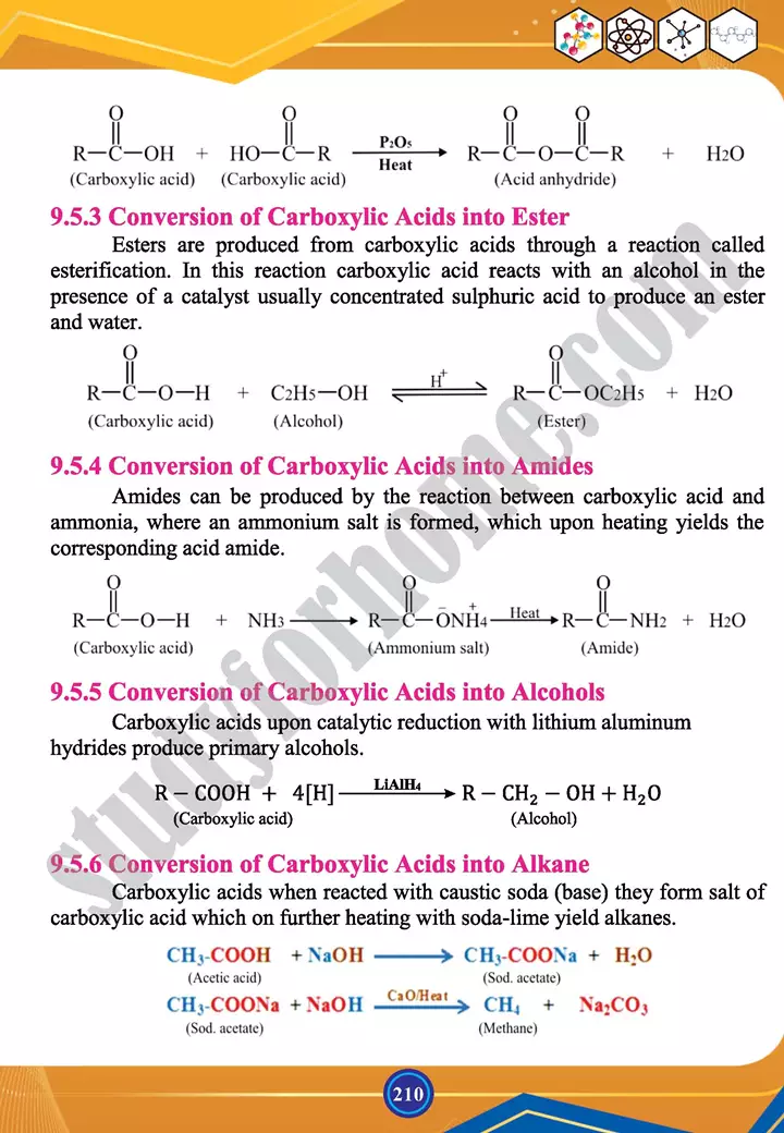 chapter 9 carbonyl compounds ii carboxylic acid and functional derivatives chemistry 12th text book 07