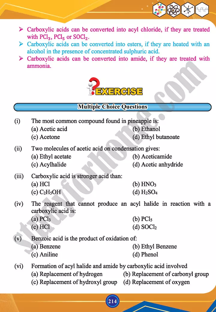 chapter 9 carbonyl compounds ii carboxylic acid and functional derivatives chemistry 12th text book 11