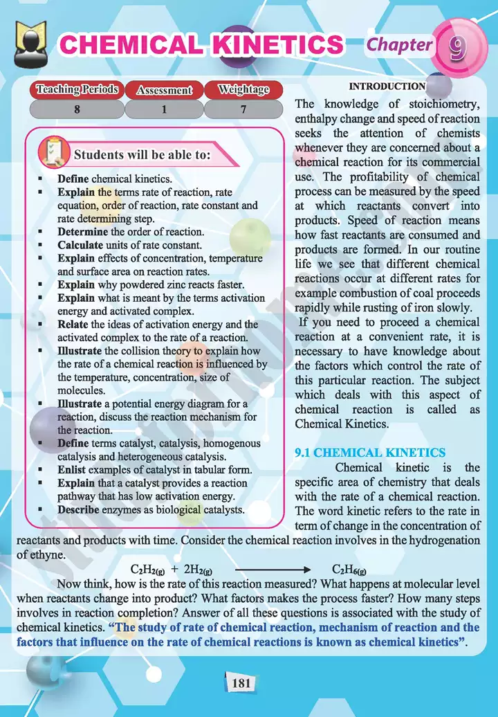 chapter 9 chemical kinetics chemistry 11th text book 01