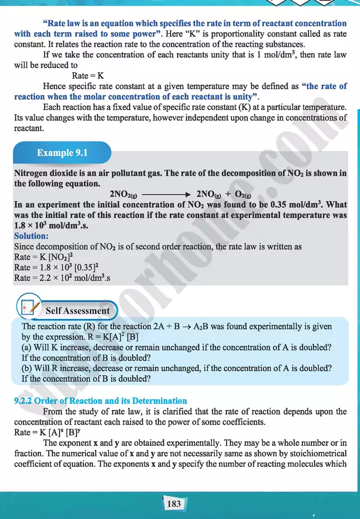 chapter 9 chemical kinetics chemistry 11th text book 03