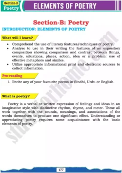 section-b-elements-of-poetry-english-11th-text-book-01