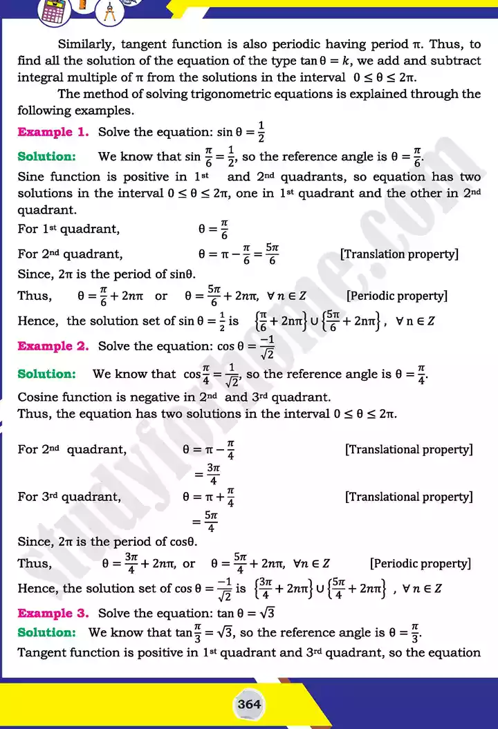 unit 12 graphs of trigonometric mathematics 11th text book 28