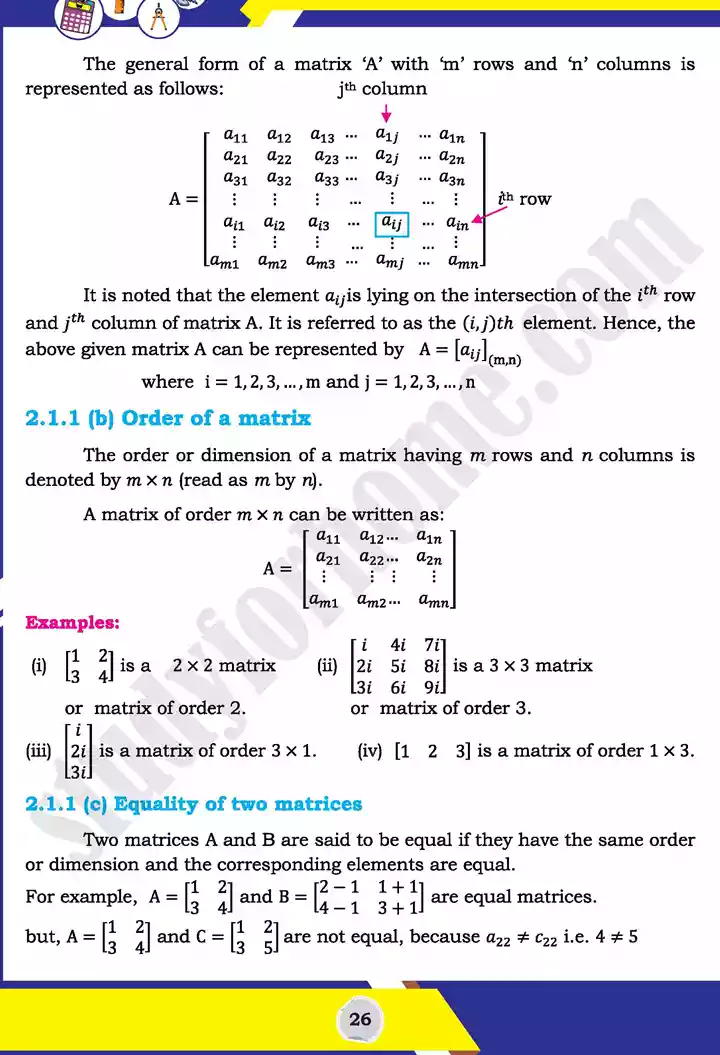 unit 2 matrices and determinants mathematics 11th text book 02