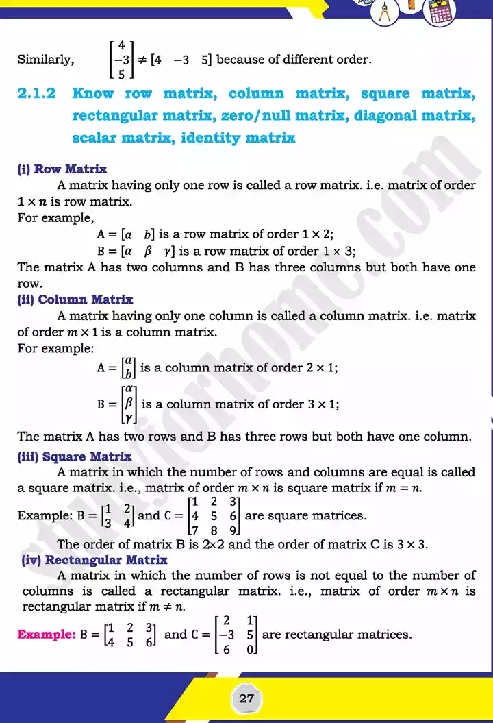 unit 2 matrices and determinants mathematics 11th text book 03