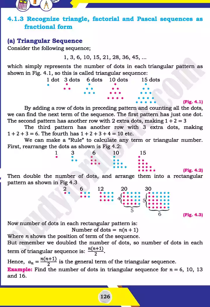 unit 4 sequences and series mathematics 11th text book 03