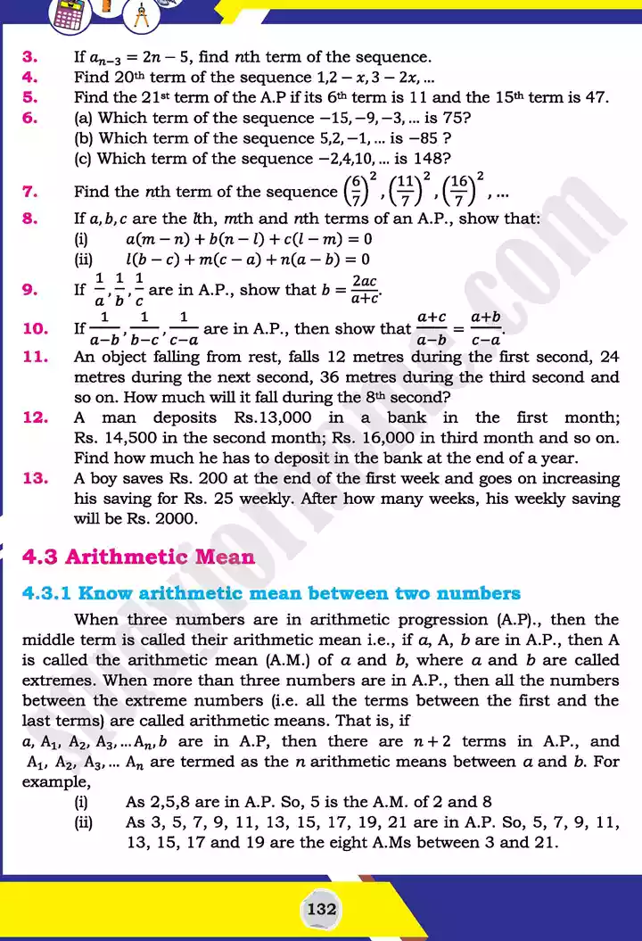 unit 4 sequences and series mathematics 11th text book 09