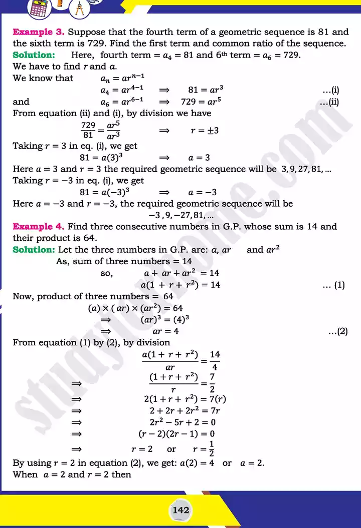 unit 4 sequences and series mathematics 11th text book 19