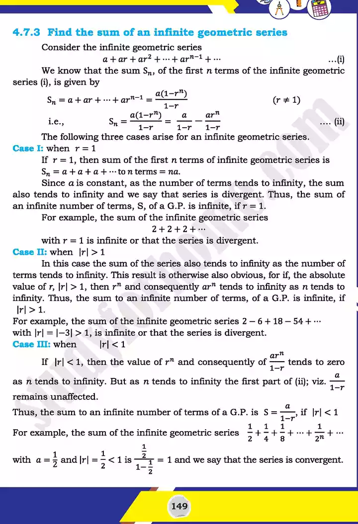 unit 4 sequences and series mathematics 11th text book 26