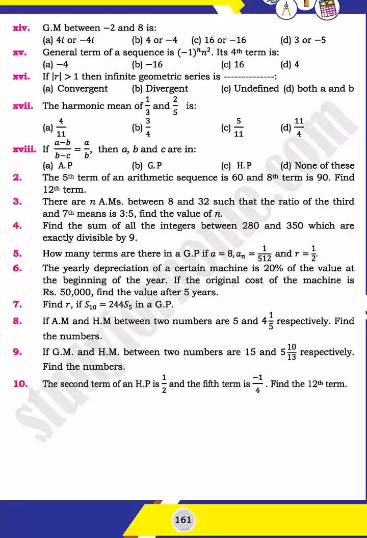 unit 4 sequences and series mathematics 11th text book 38