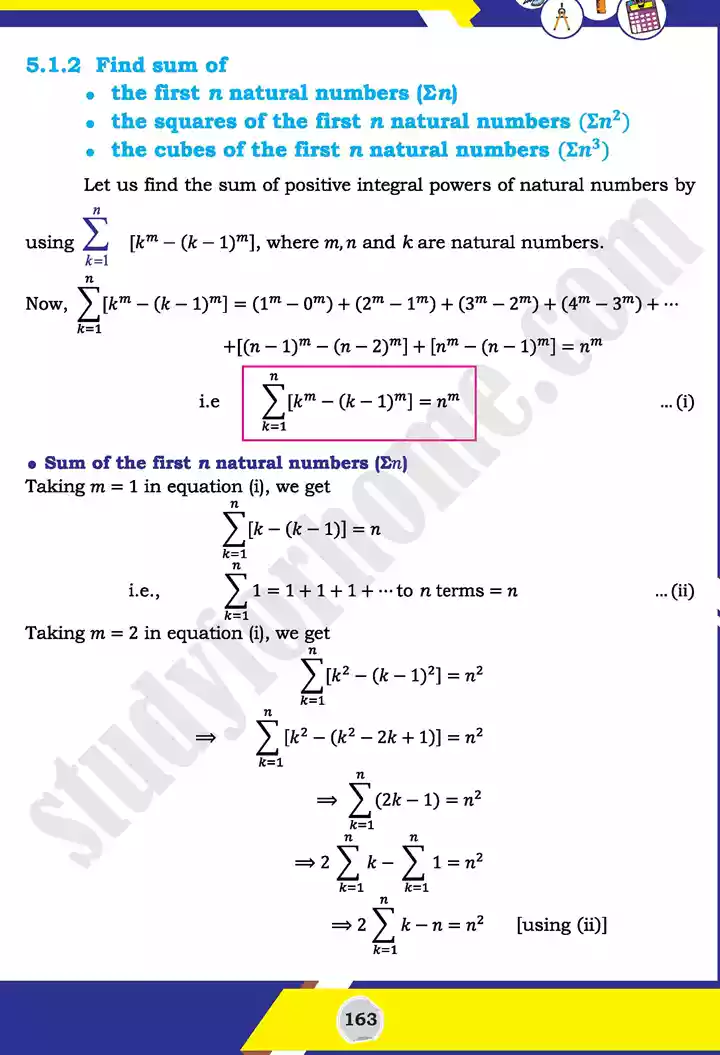 unit 5 miscellaneous series mathematics 11th text book 02