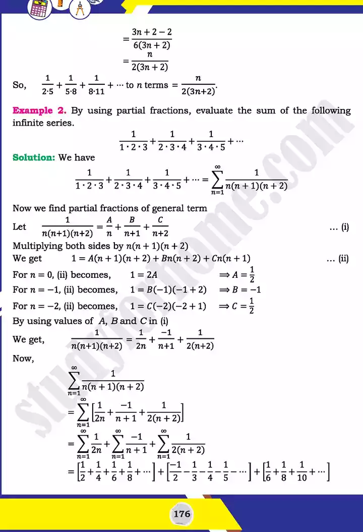 unit 5 miscellaneous series mathematics 11th text book 15