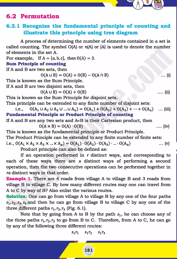 unit 6 permutation combination and probability mathematics 11th text book 03