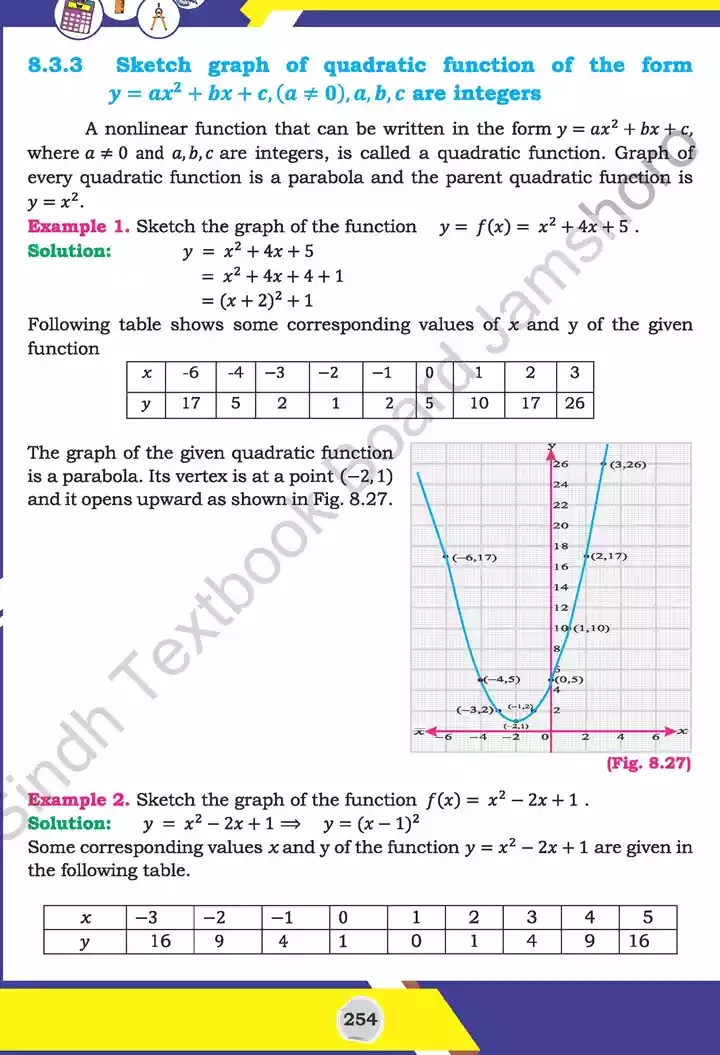 unit 8 functions and graphs mathematics 11th text book 17