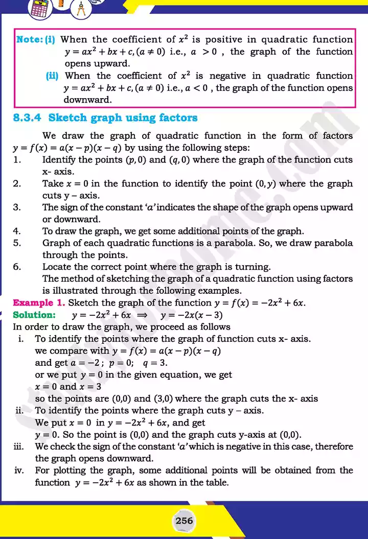 unit 8 functions and graphs mathematics 11th text book 19