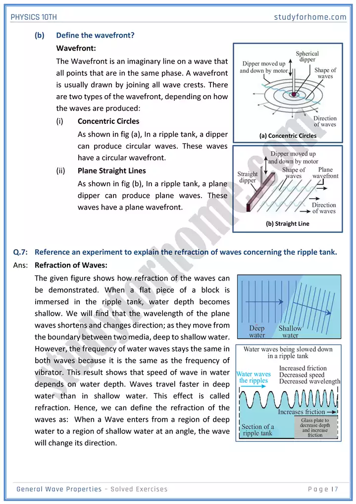 chapter 10 general wave properties solution of textbook exercise physics 10th 07