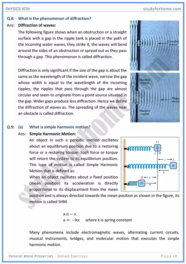 chapter 10 general wave properties solution of textbook exercise physics 10th 08