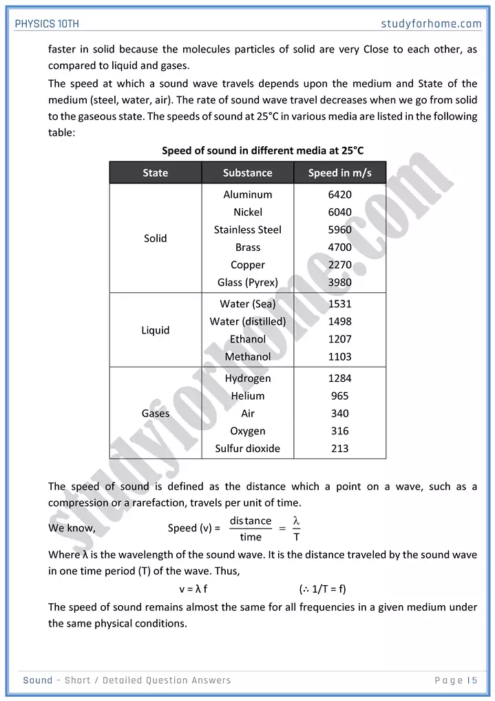 chapter 11 sound short and detailed question answers physics 10th 05