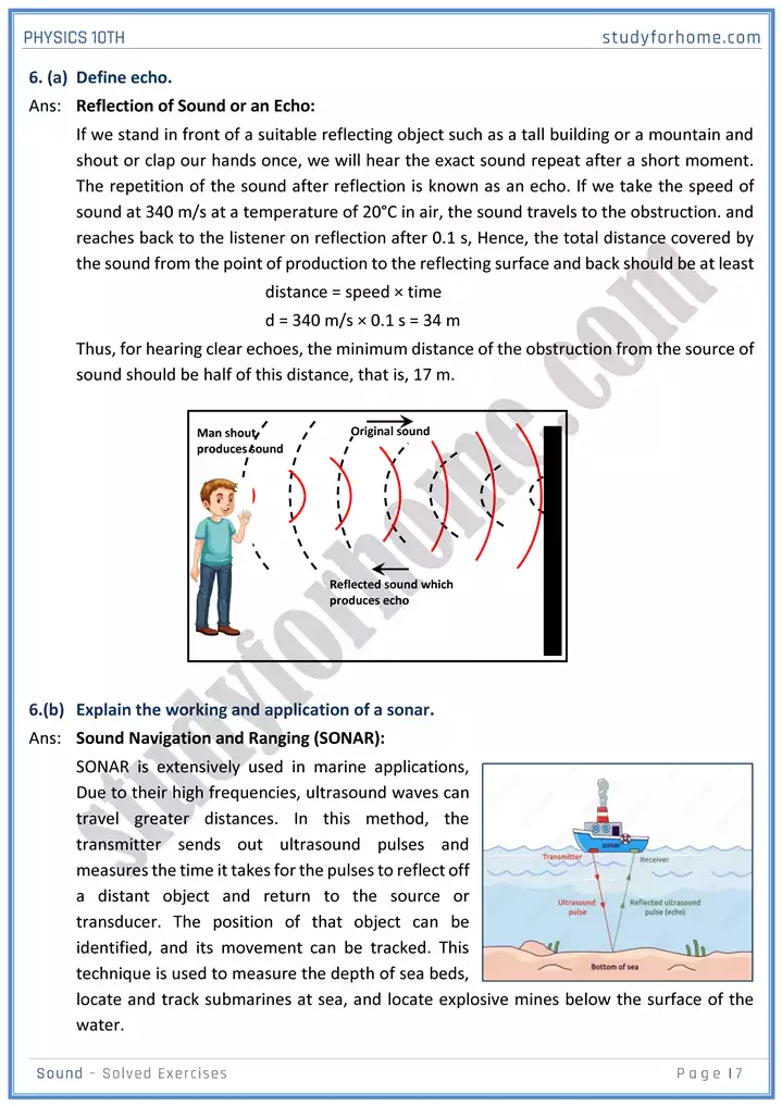 chapter 11 sound solution of textbook exercise physics 10th 07