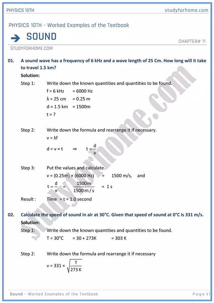 chapter-11-sound-worked-examples-of-the-textbook-physics-10th