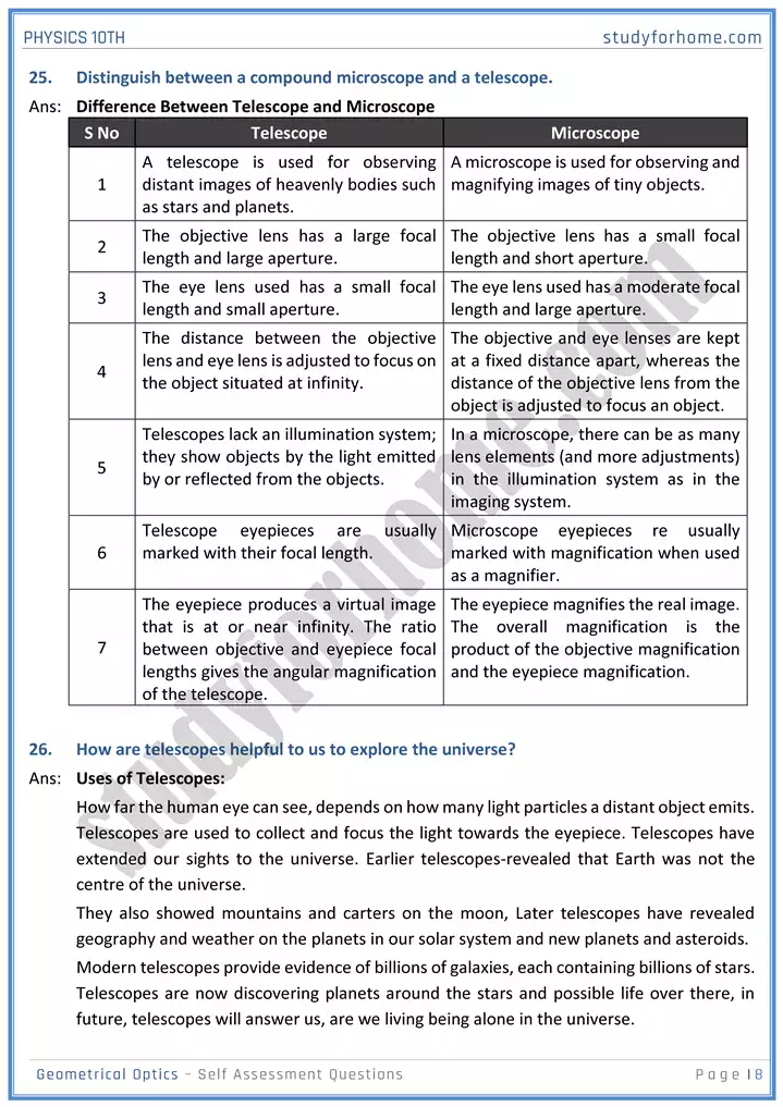 chapter 13 geometrical optics self assessment questions physics 10th 08