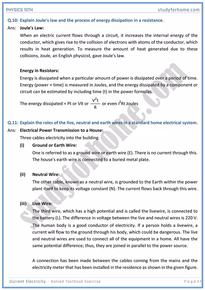 chapter 15 current electricity solution of textbook exercise physics 10th 07