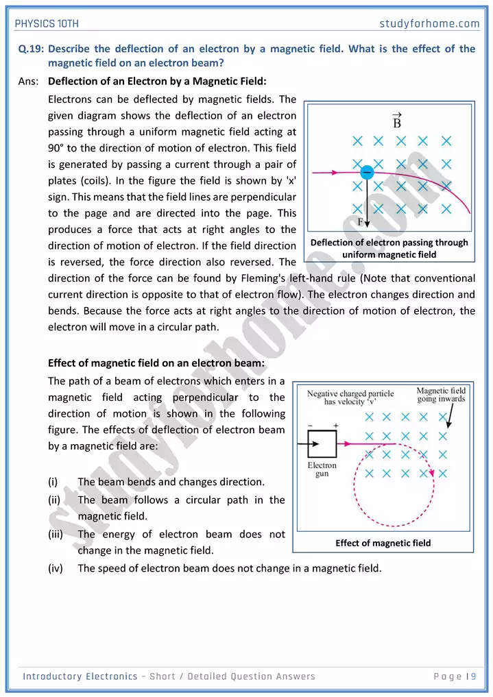 chapter 17 introductory electronics short and detailed question answers physics 10th 09