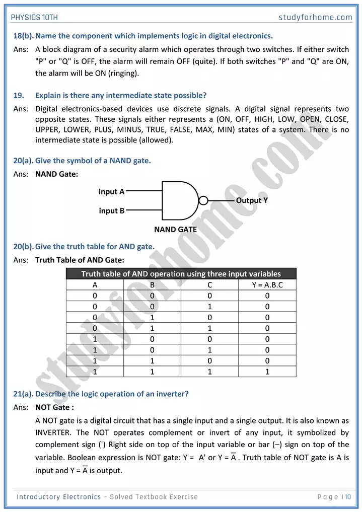 chapter 17 introductory electronics solution of textbook exercise physics 10th 10