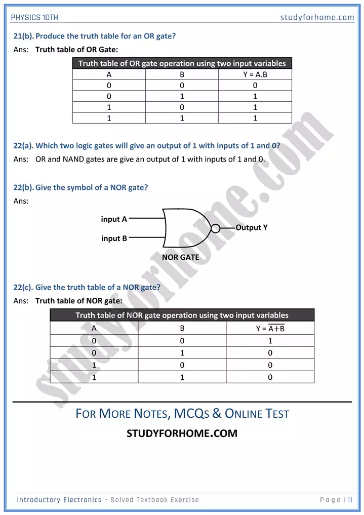 chapter 17 introductory electronics solution of textbook exercise physics 10th 11