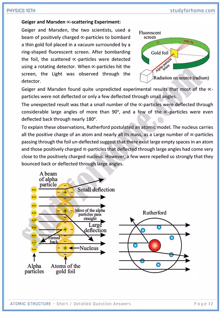 chapter 19 atomic structure short and detailed question answers physics 10th 02