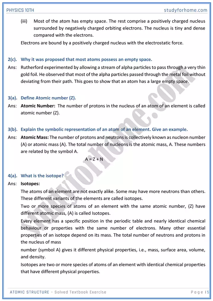 chapter 19 atomic structure solution of textbook exercise physics 10th 05