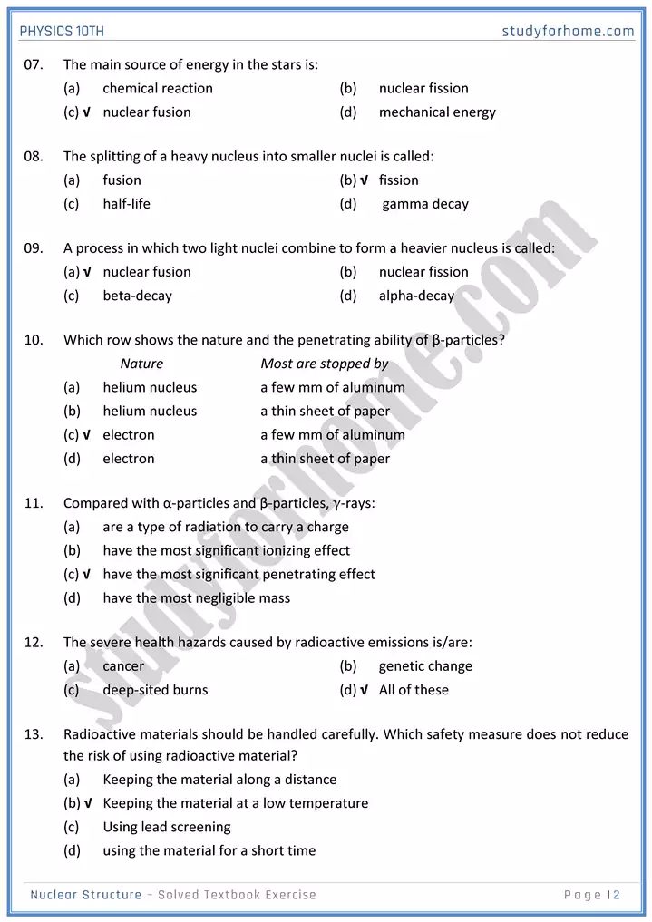 chapter 20 nuclear structure solution of textbook exercise physics 10th 02