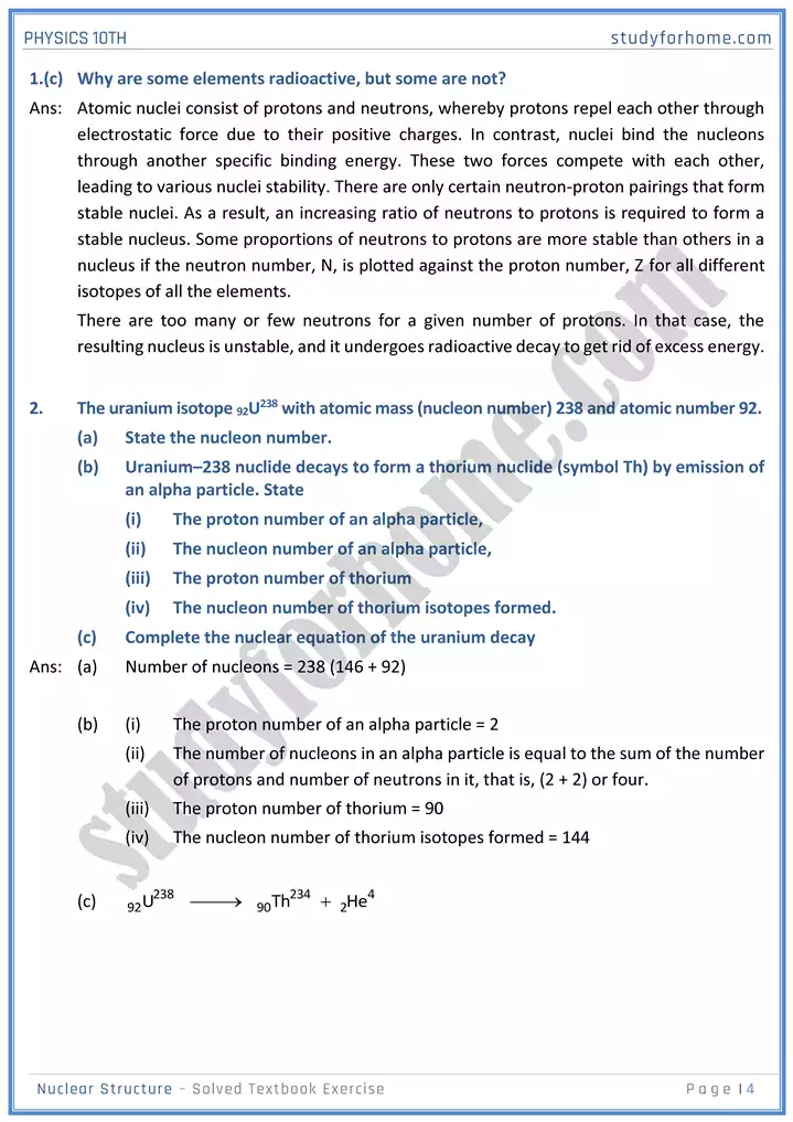 chapter 20 nuclear structure solution of textbook exercise physics 10th 04